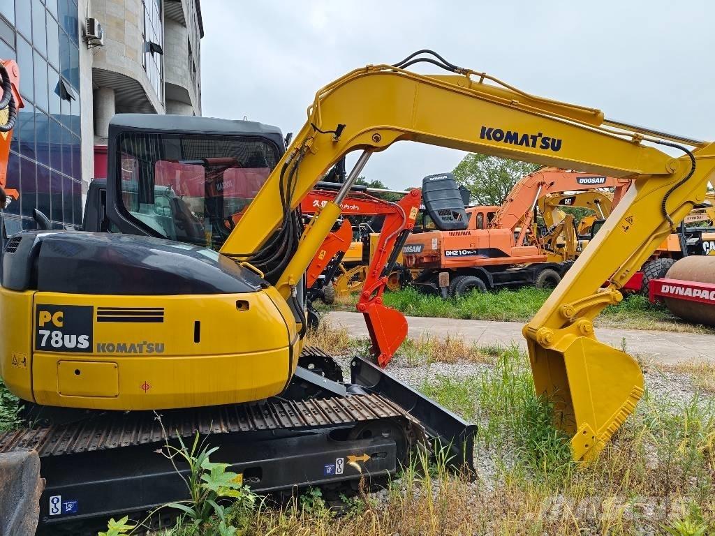 Komatsu PC 78 US Mini ekskavatörler, 7 tona dek