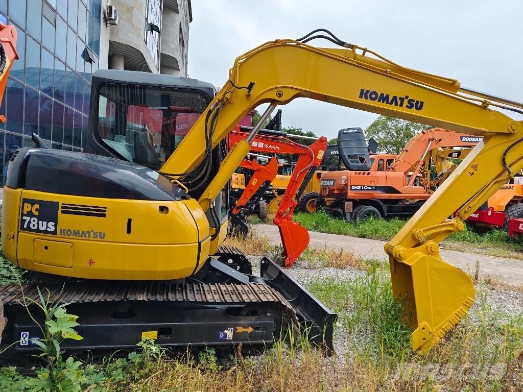 Komatsu PC 78 US Mini ekskavatörler, 7 tona dek