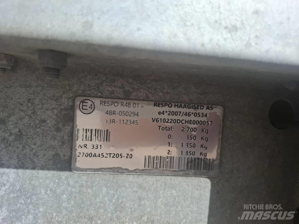 Respo 2700A452T205 Diger çekiciler