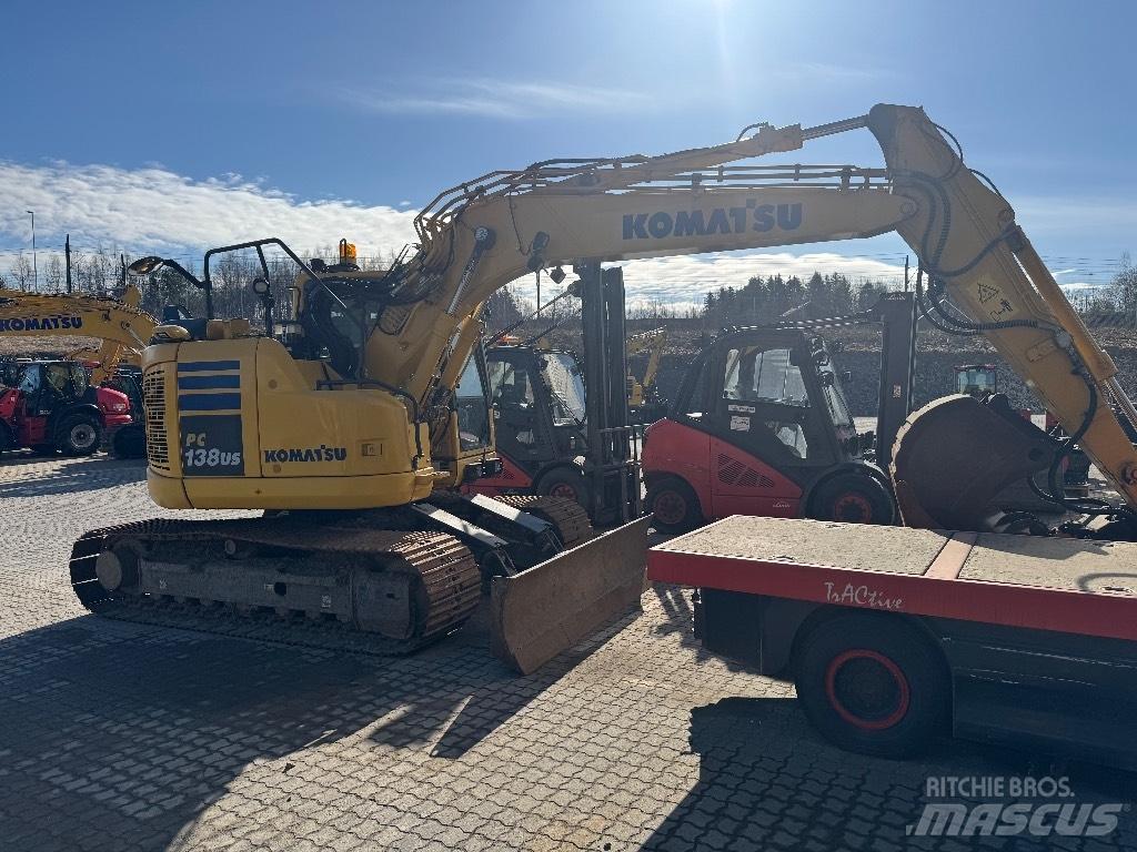 Komatsu PC 138 US-11 Paletli ekskavatörler