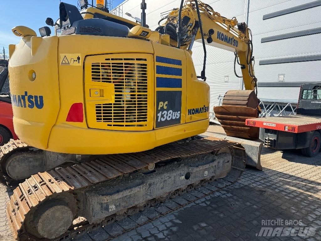 Komatsu PC 138 US-11 Paletli ekskavatörler