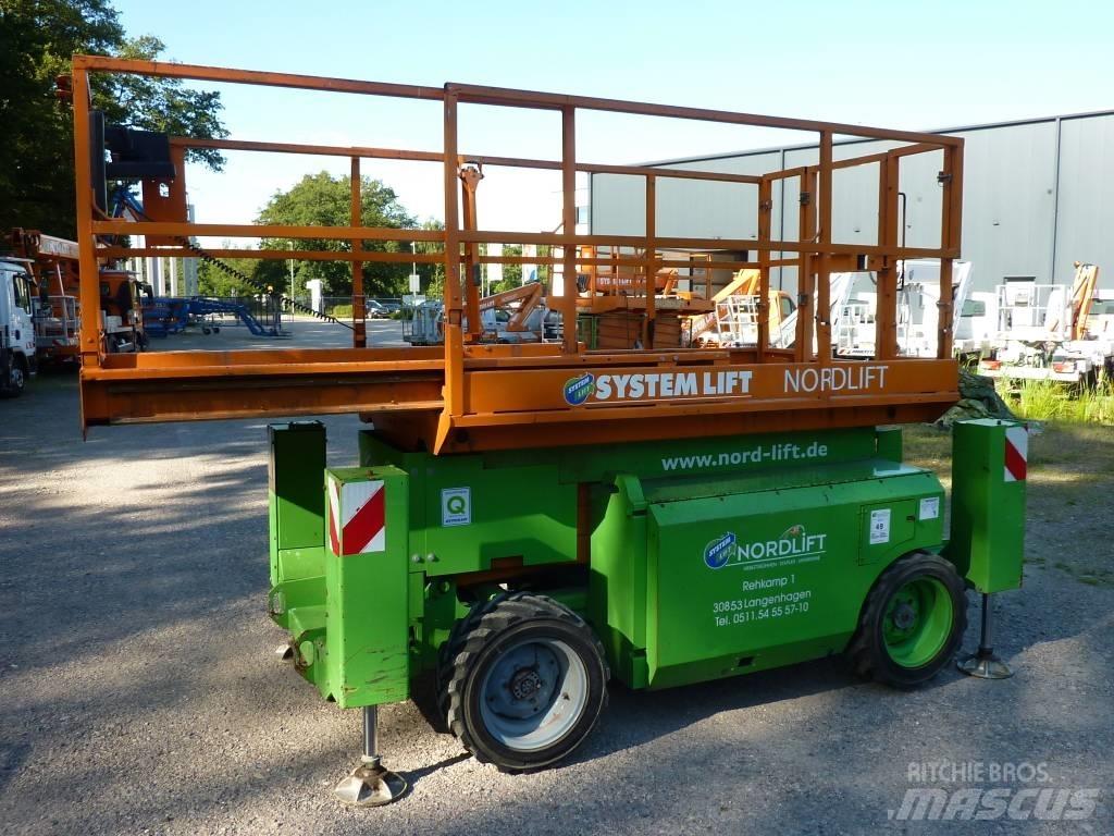 Genie GS 3268 RT Makasli platformlar