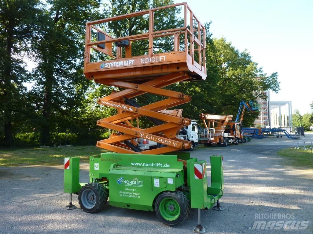 Genie GS 3268 RT Makasli platformlar