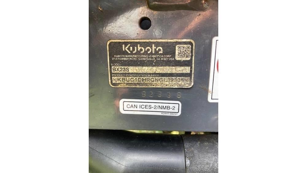 Kubota BX23s Traktörler