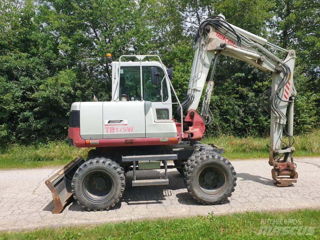 Takeuchi TB175W Lastik tekerli ekskavatörler