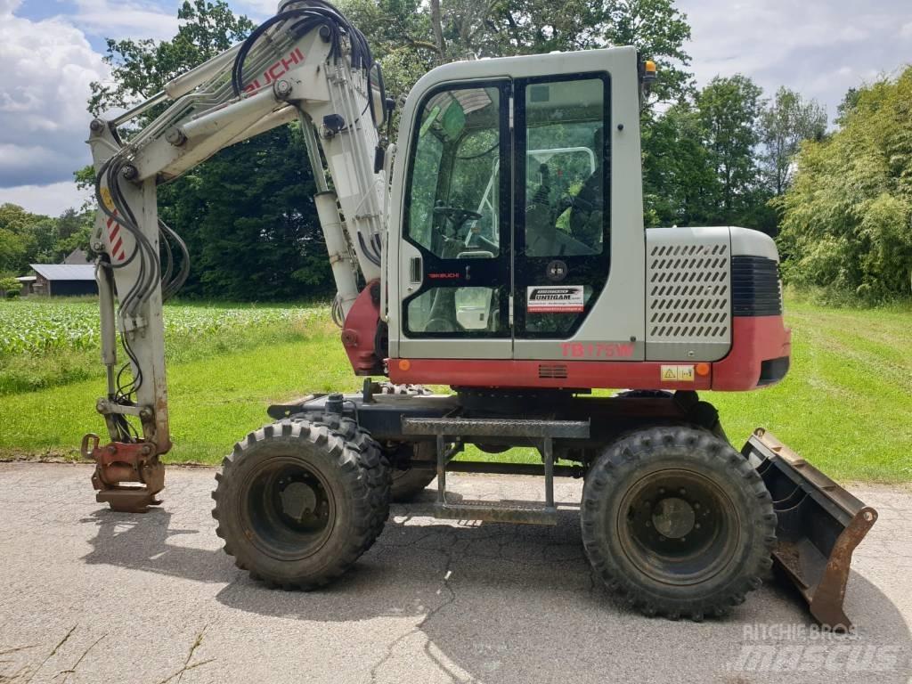 Takeuchi TB175W Lastik tekerli ekskavatörler