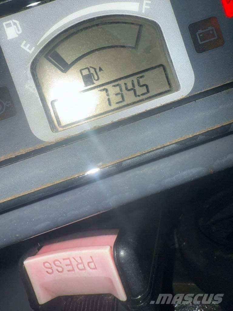 Hitachi ZX 19 U-6 Mini ekskavatörler, 7 tona dek