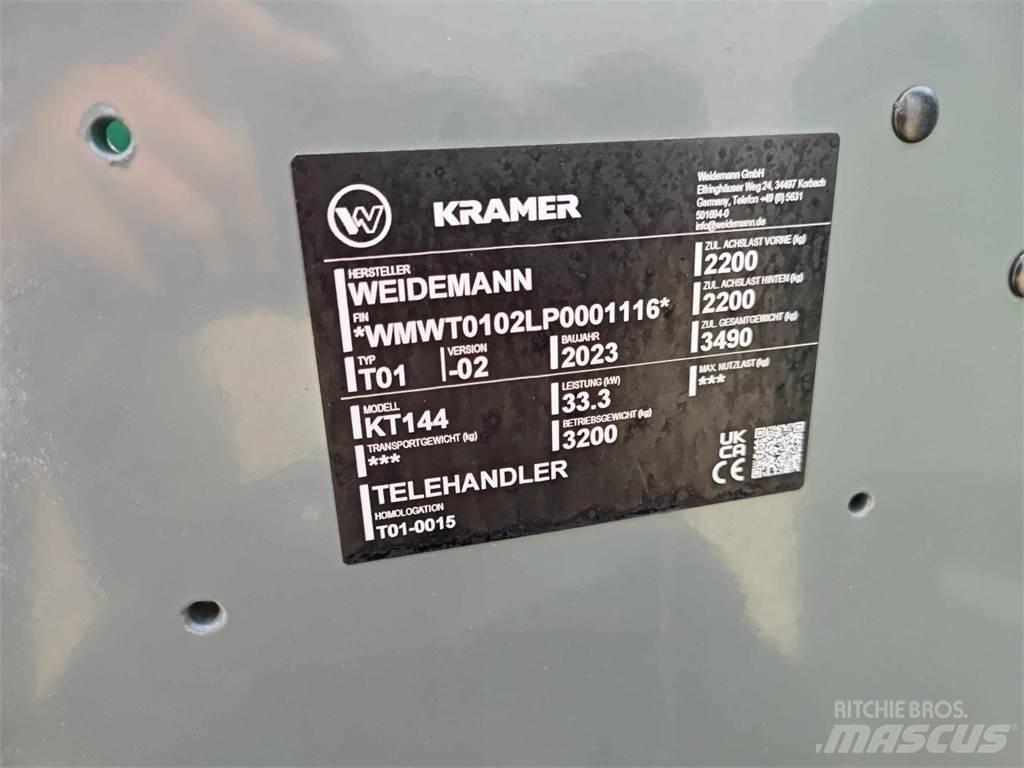 Kramer KT144 Tarimsal teleskopik yükleyiciler