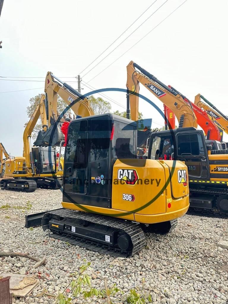 CAT 306 E2 Mini ekskavatörler, 7 tona dek