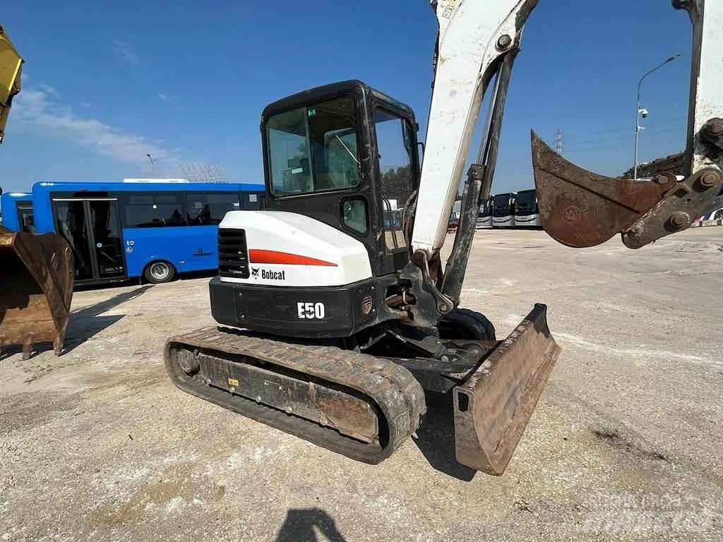 Bobcat E50 Mini ekskavatörler, 7 tona dek