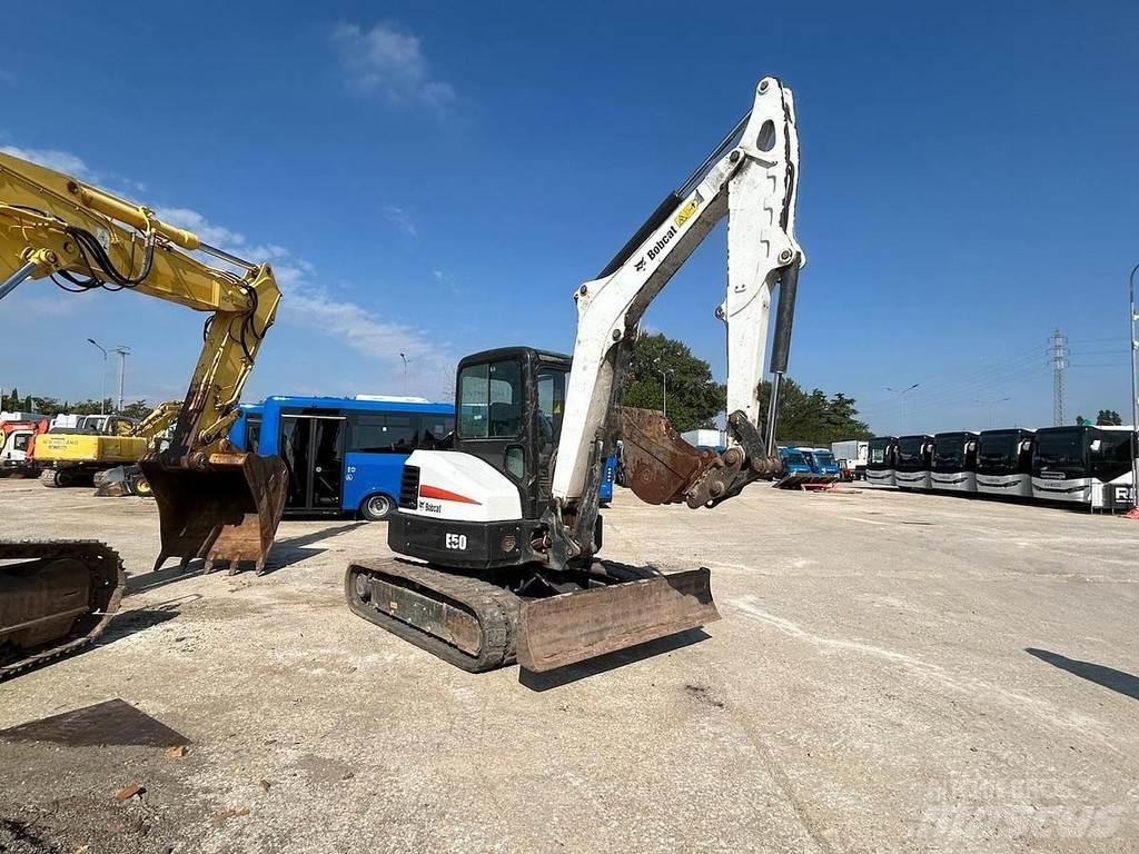 Bobcat E50 Mini ekskavatörler, 7 tona dek