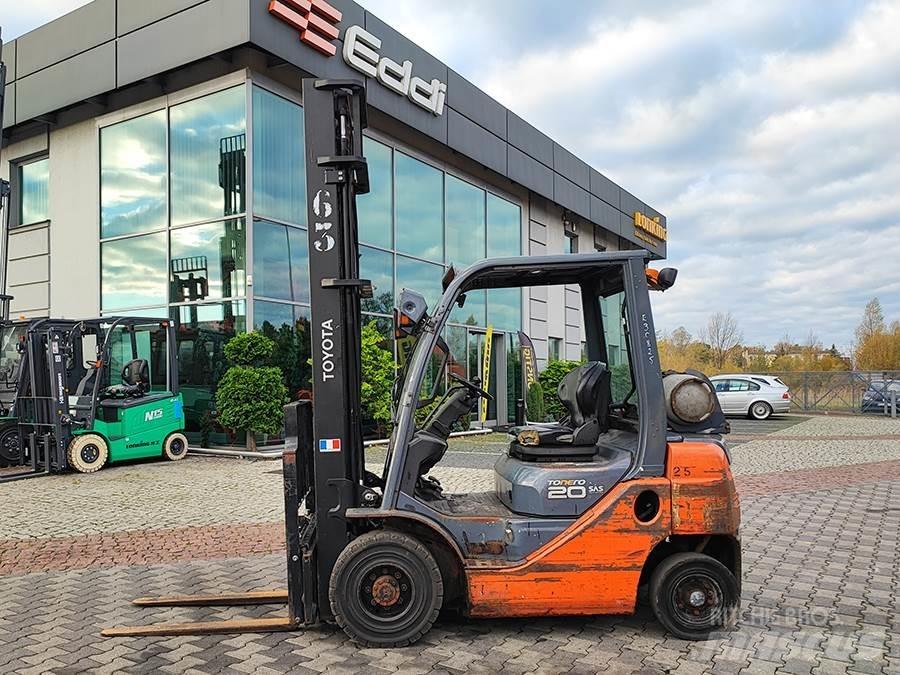Toyota 02-8FGF20 LPG'li forkliftler
