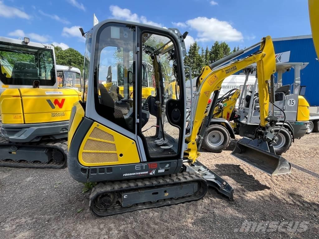 Wacker Neuson ET 18 Mini ekskavatörler, 7 tona dek