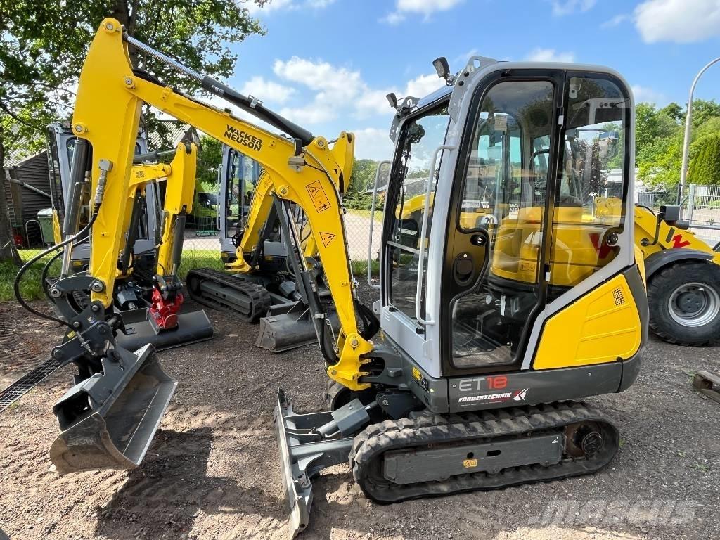 Wacker Neuson ET 18 Mini ekskavatörler, 7 tona dek
