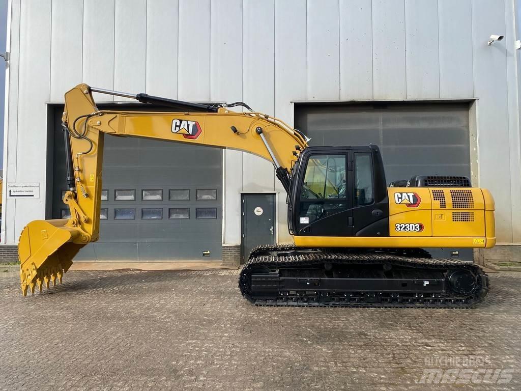 CAT 323D3 Paletli ekskavatörler