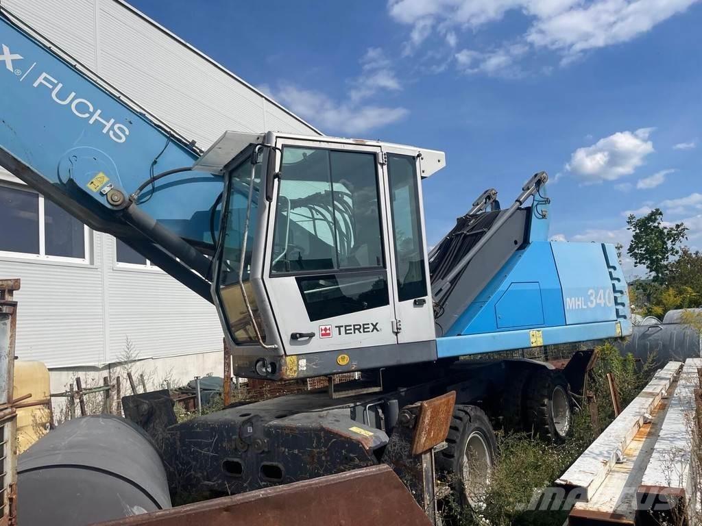 Terex MHL 340 Lastik tekerli ekskavatörler