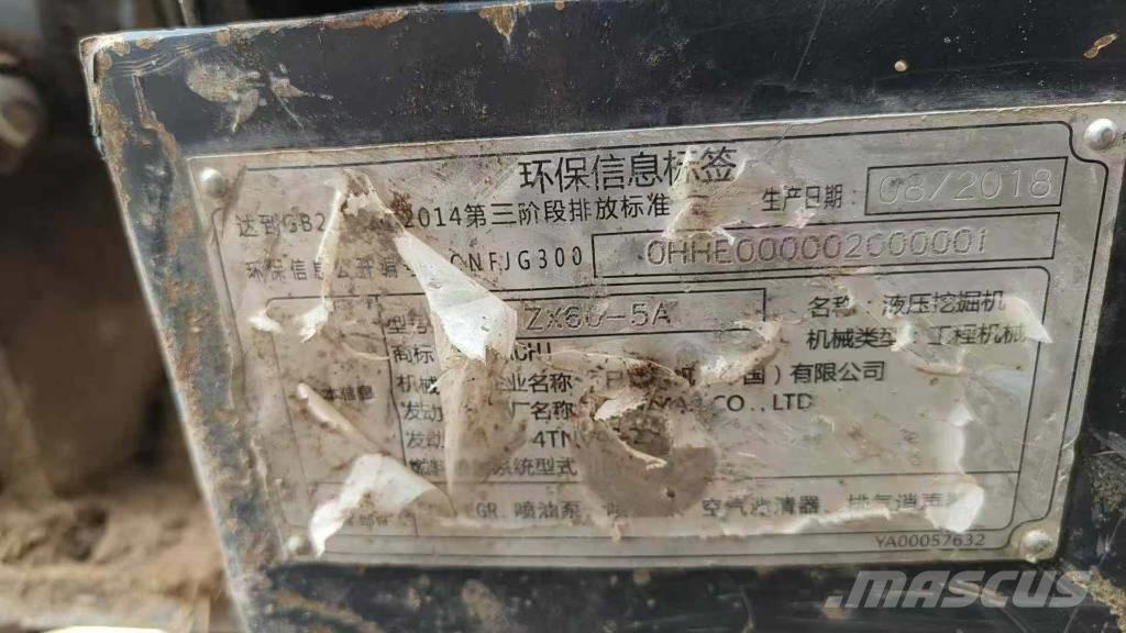 Hitachi Zaxis 60 Paletli ekskavatörler