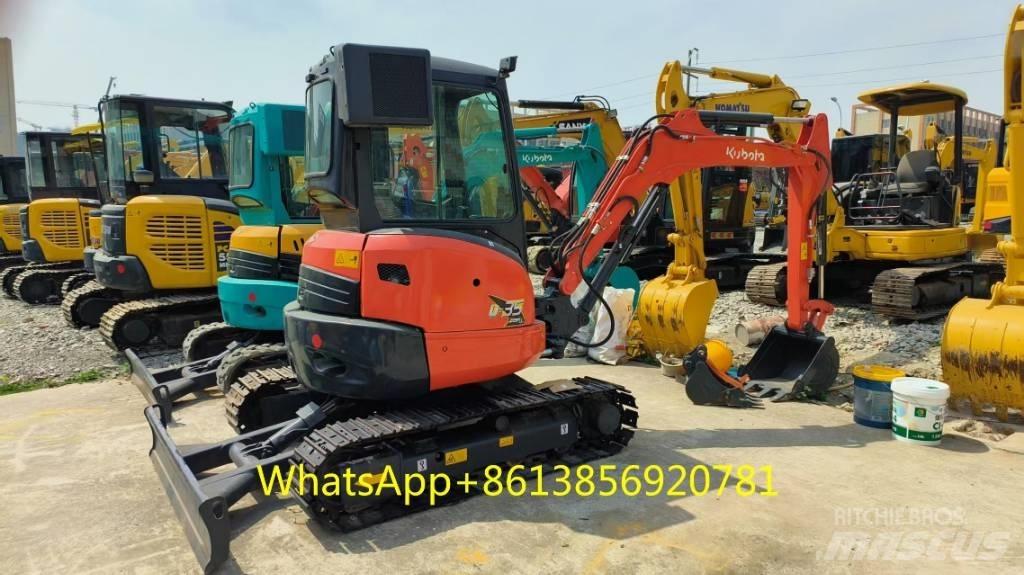 Kubota U 35 Mini ekskavatörler, 7 tona dek