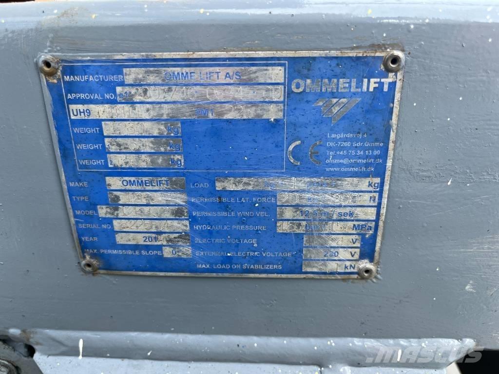 Omme Mini 12 EBJ Tekerlekli platformlar