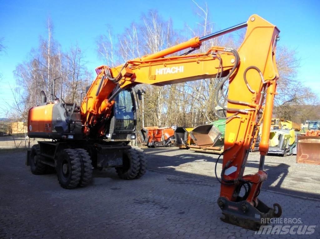 Hitachi ZX 170 W-5 B Lastik tekerli ekskavatörler