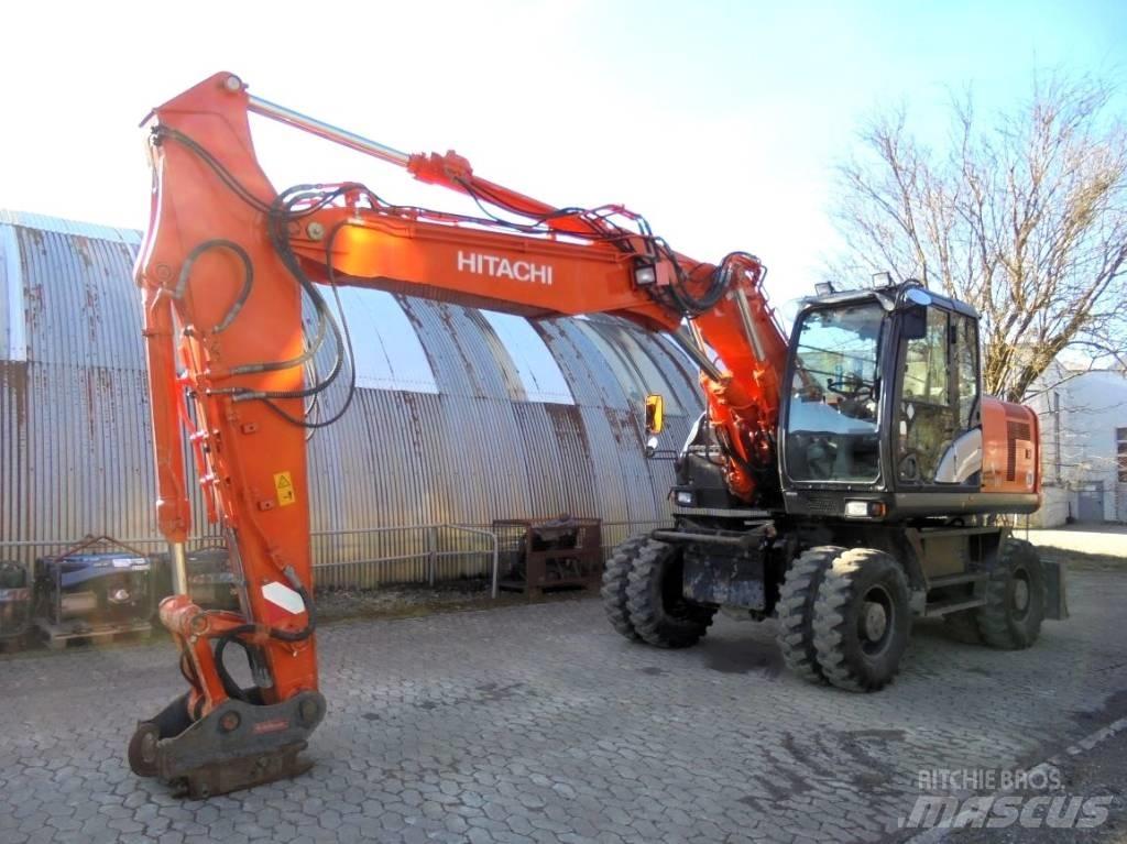 Hitachi ZX 170 W-5 B Lastik tekerli ekskavatörler