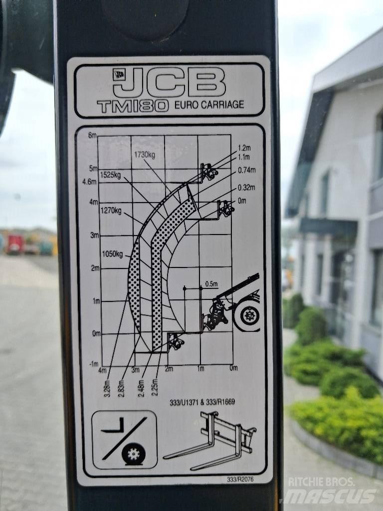 JCB TM 180 Tarimsal teleskopik yükleyiciler