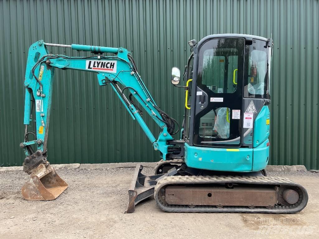 Kobelco SK 28 Mini ekskavatörler, 7 tona dek