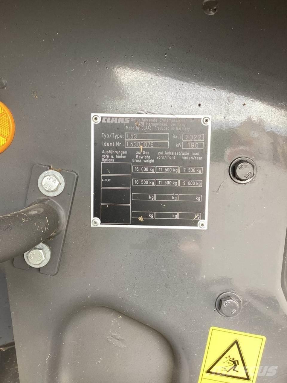 CLAAS Trion 520 Biçerdöverler