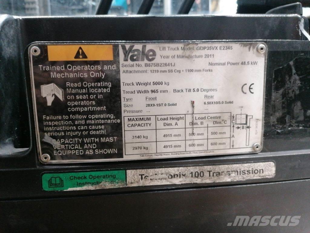 Yale GDP35VX Dizel forkliftler
