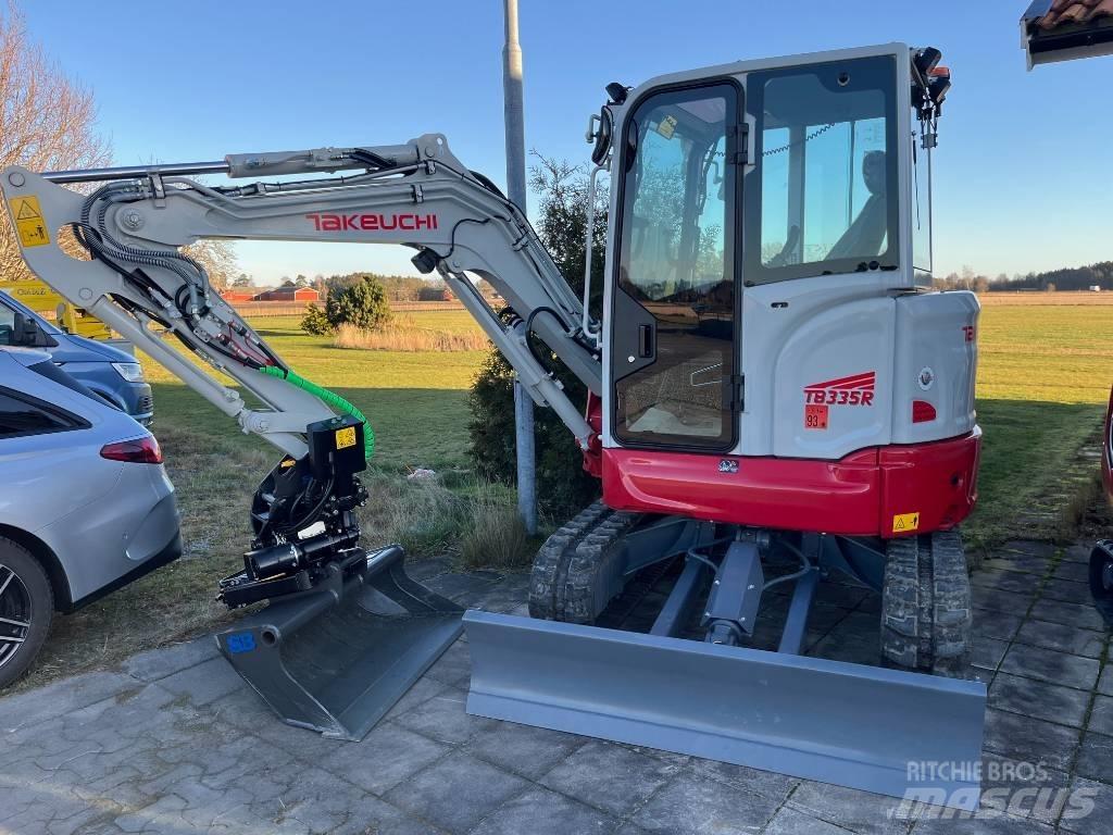 Takeuchi TB 335 R Mini ekskavatörler, 7 tona dek