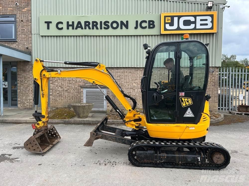 JCB 8025 Mini ekskavatörler, 7 tona dek