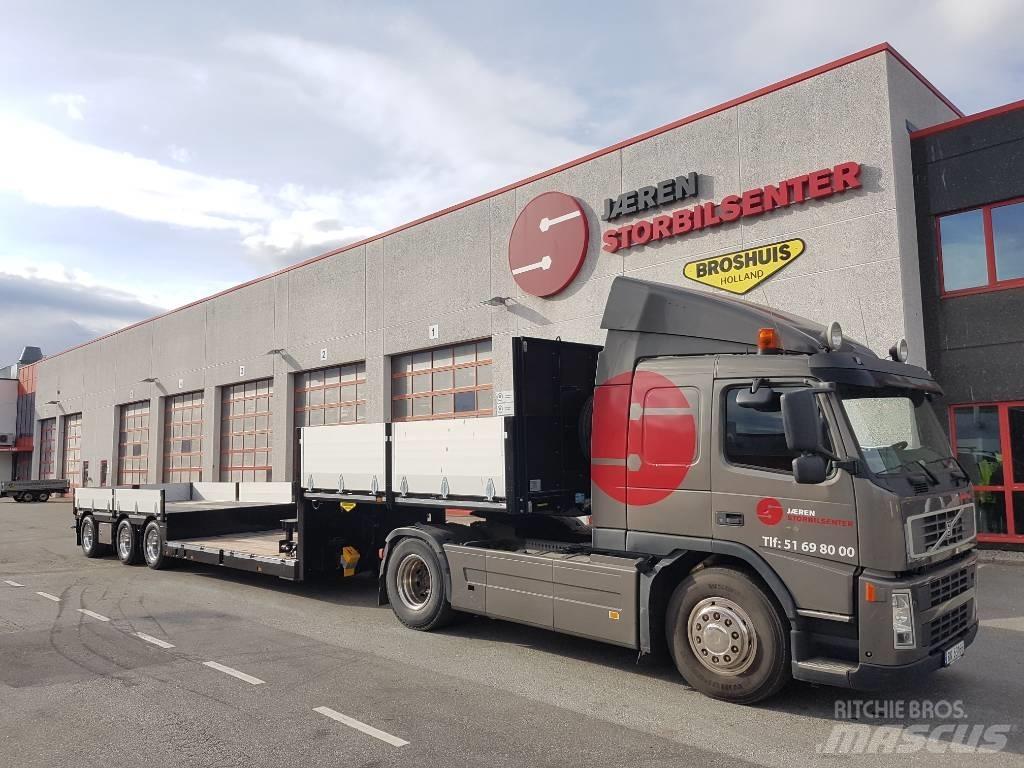 Broshuis Brønn Low loader yari çekiciler