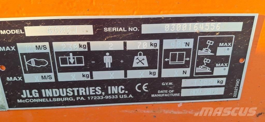 JLG 660 SJ Teleskopik personel platformları