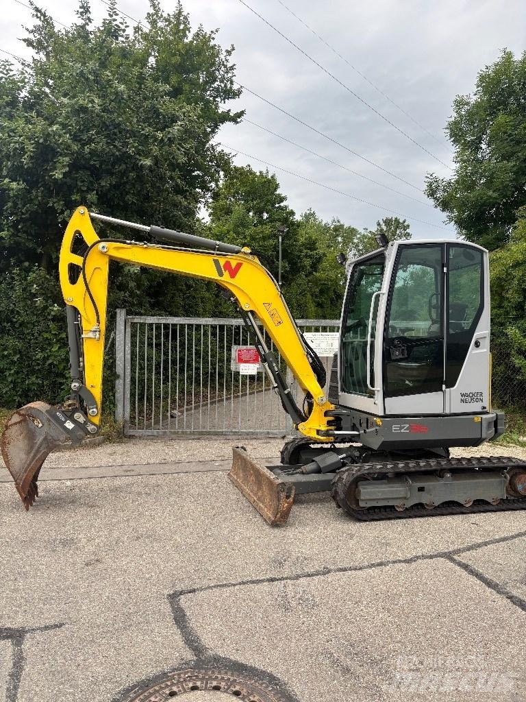 Wacker Neuson EZ 36 Mini ekskavatörler, 7 tona dek