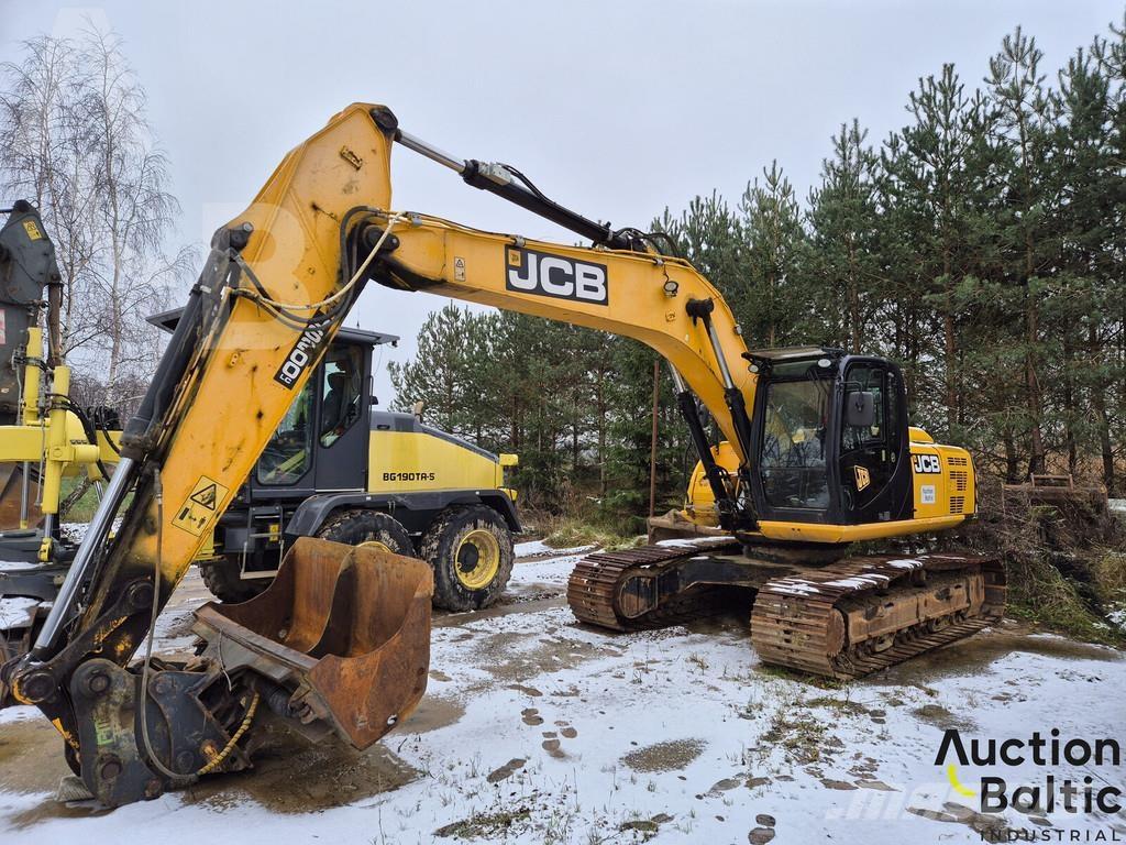 JCB JS 200 LC T4 Paletli ekskavatörler