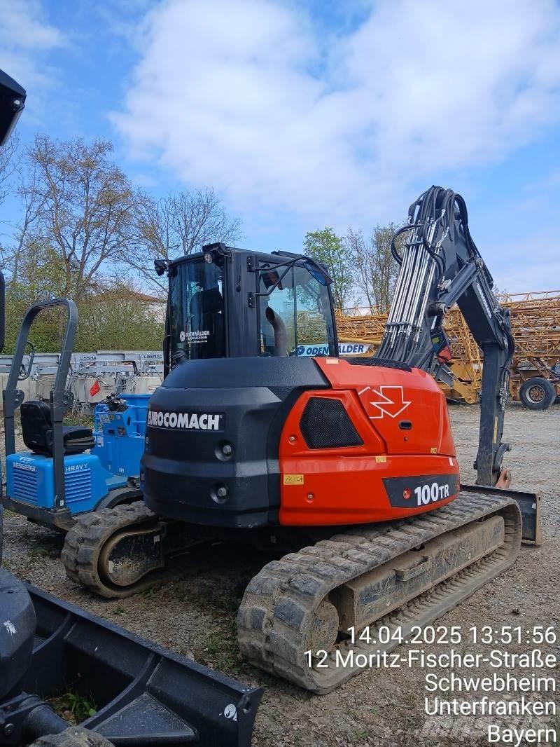 Eurocomach 100TR Mini ekskavatörler, 7 tona dek