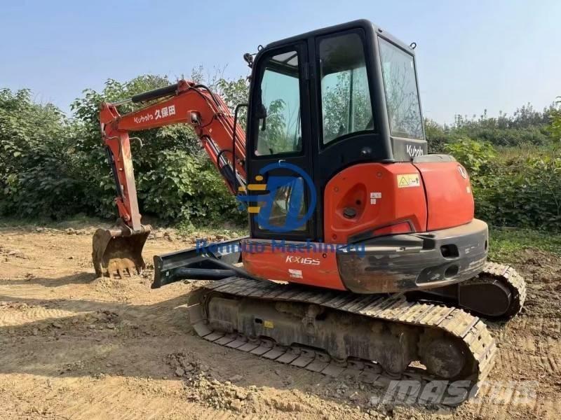 Kubota KX165 Mini ekskavatörler, 7 tona dek