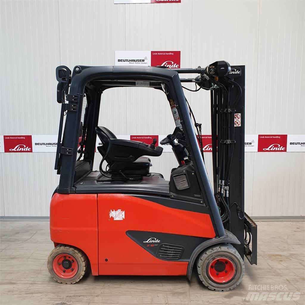 Linde E18PH Elektrikli forkliftler