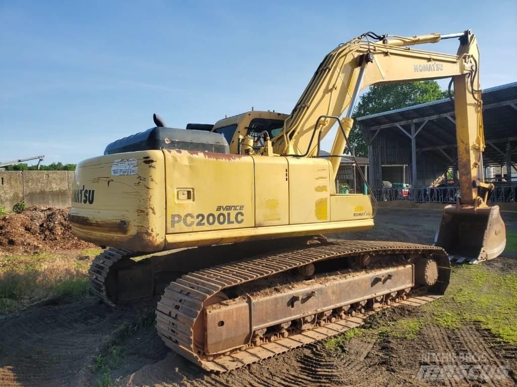 Komatsu PC200LC-6LE Paletli ekskavatörler