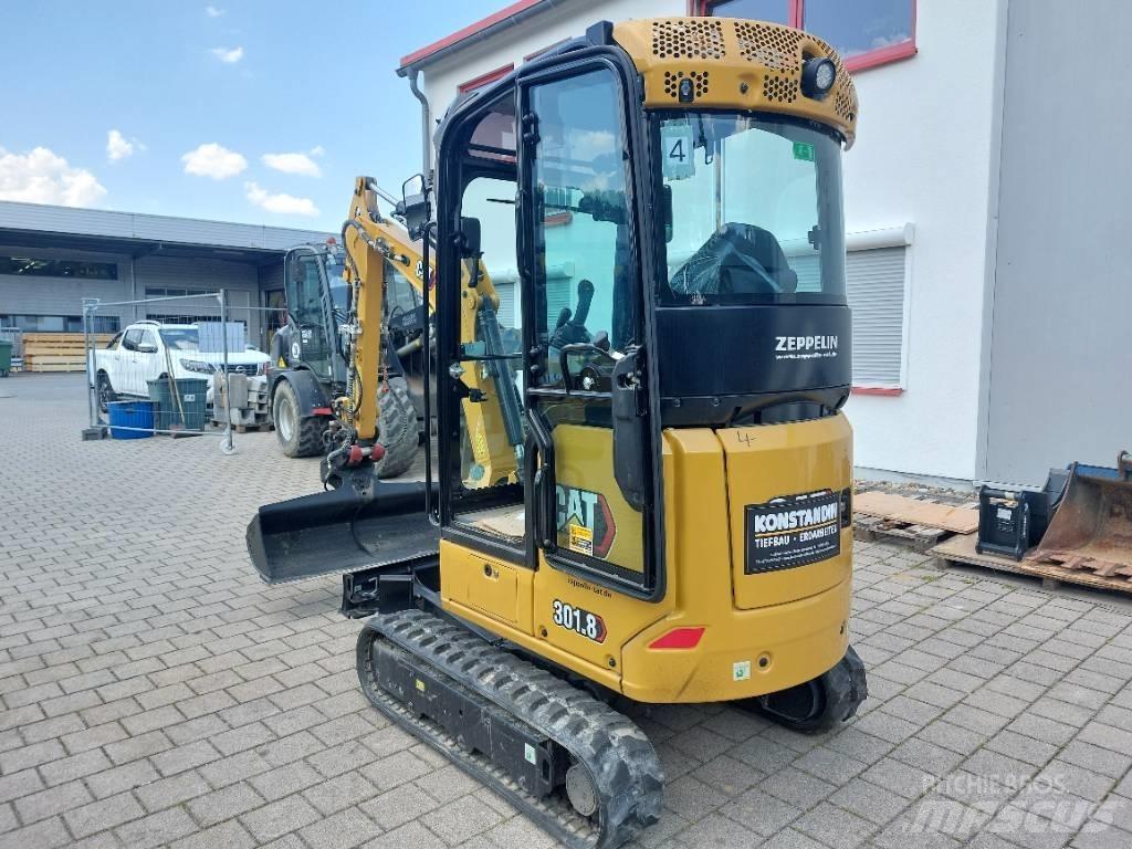 CAT 301.8 Mini ekskavatörler, 7 tona dek