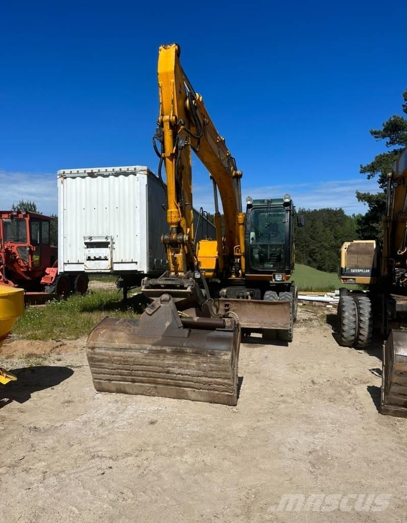 JCB JS 145 W Lastik tekerli ekskavatörler