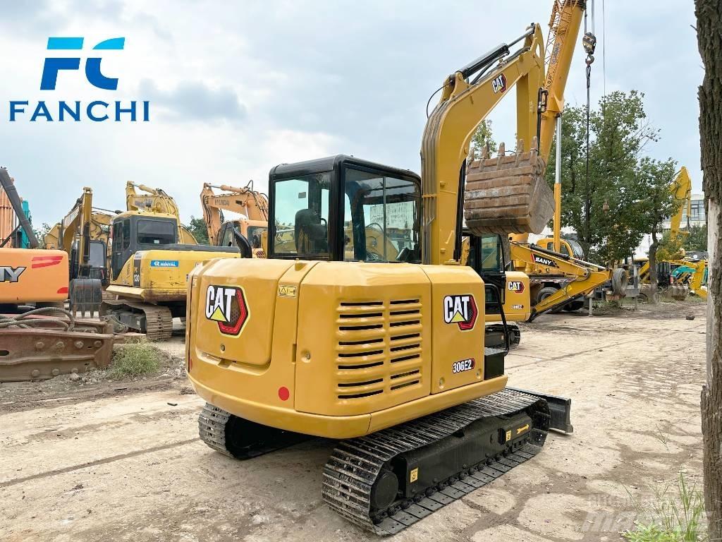 CAT 306 E2 Mini ekskavatörler, 7 tona dek