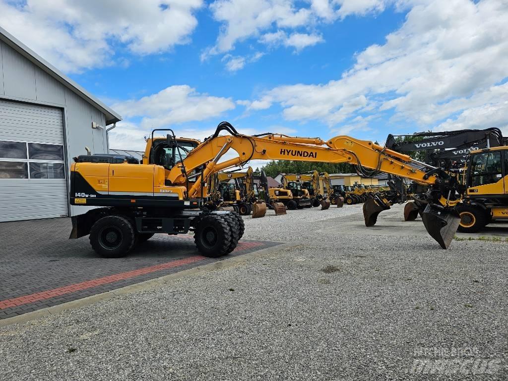 Hyundai 140 W 9 A Lastik tekerli ekskavatörler