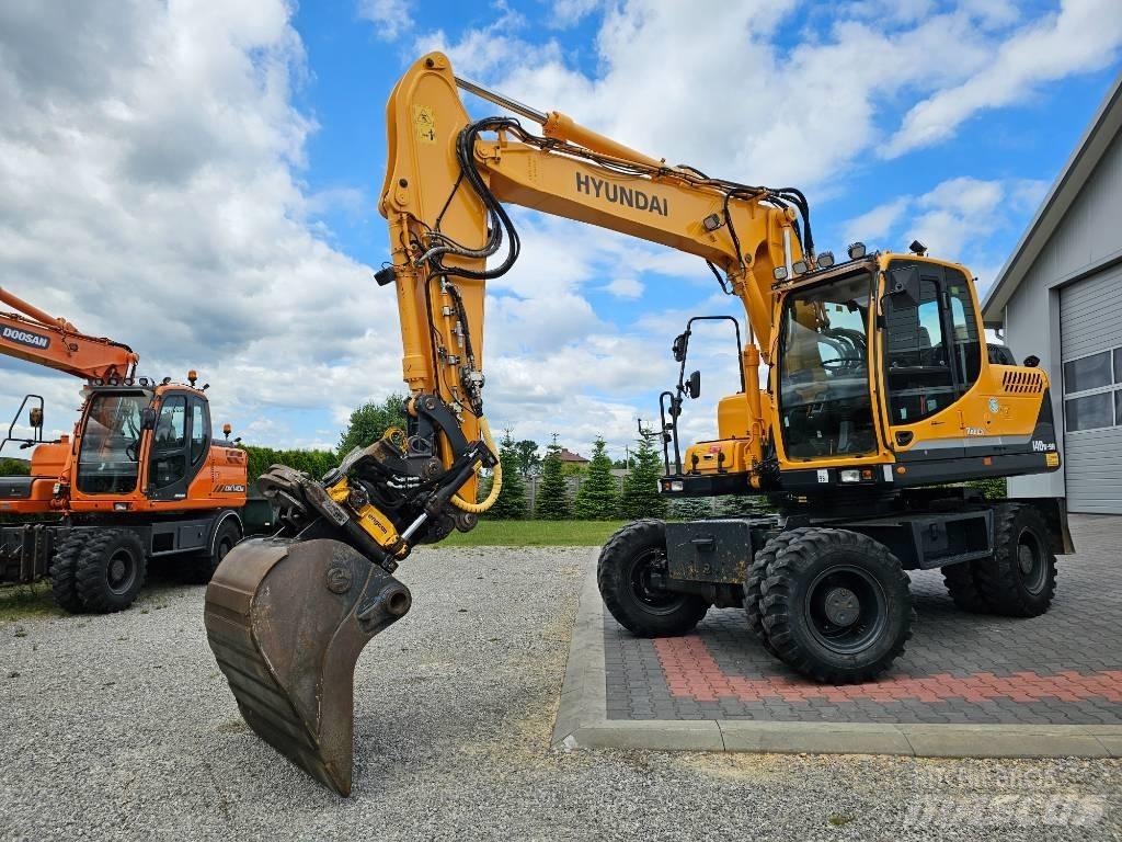 Hyundai 140 W 9 A Lastik tekerli ekskavatörler