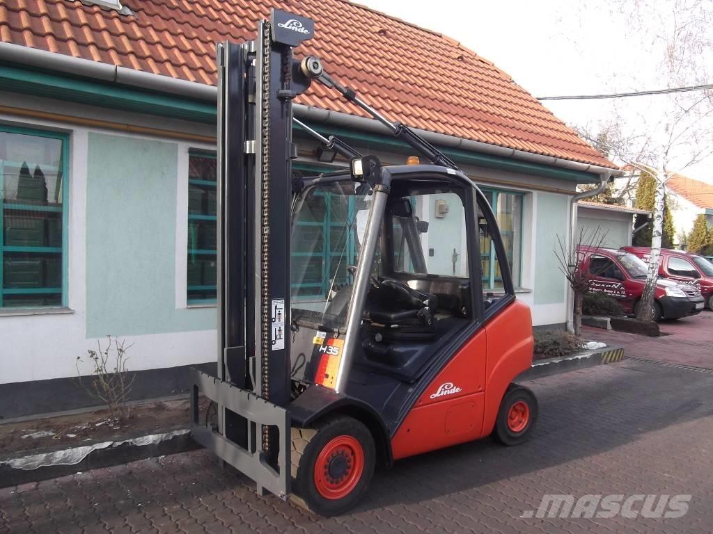 Linde H 35 D V-2917 Dizel forkliftler