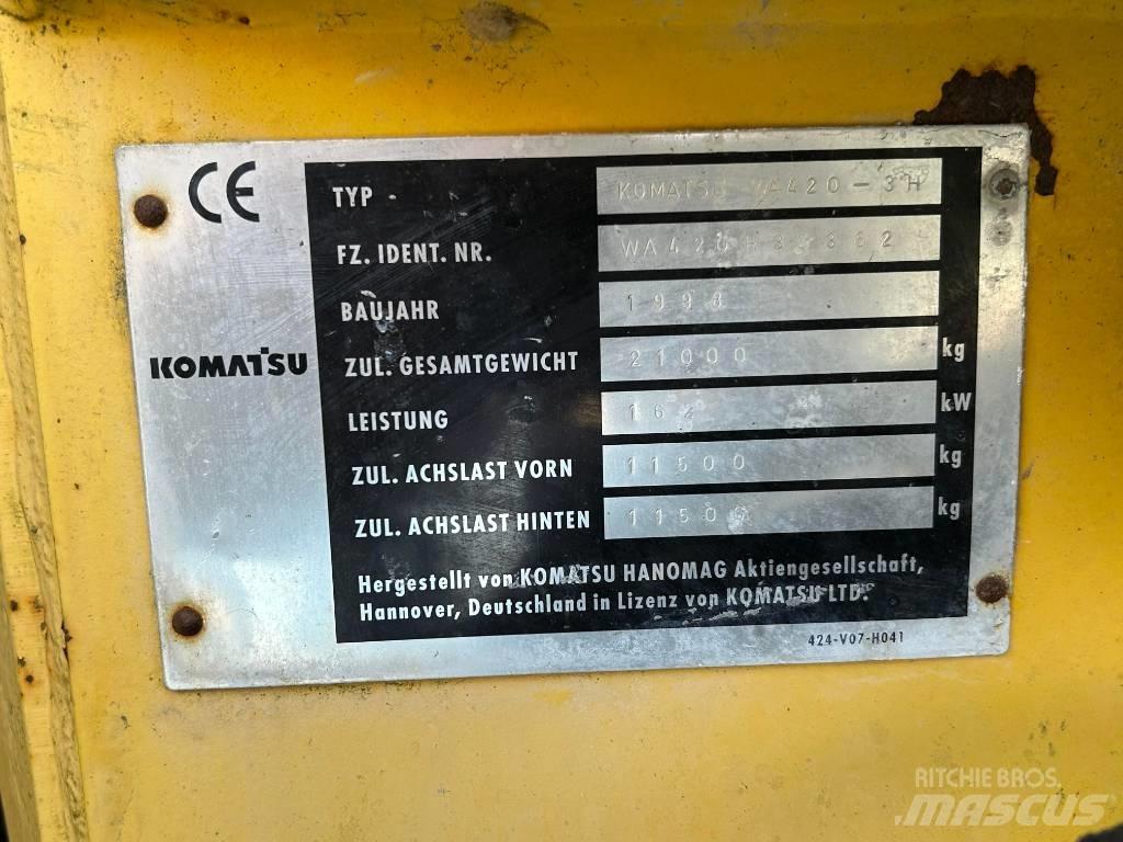 Komatsu WA 420 Tekerlekli yükleyiciler