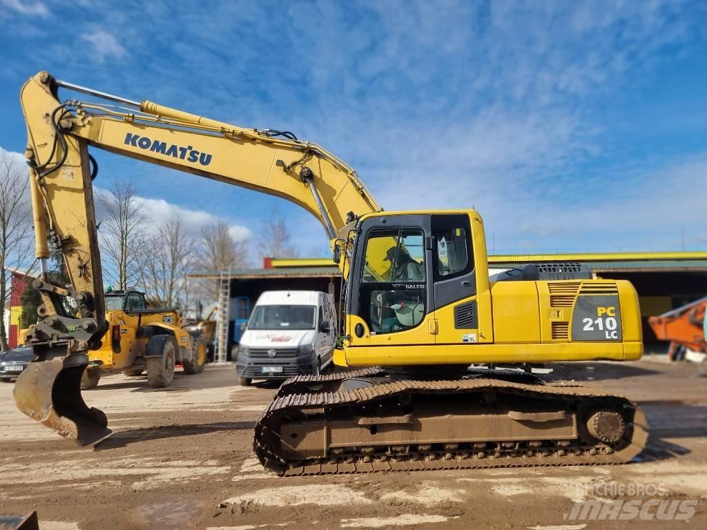 Komatsu PC 210 LC-8 Paletli ekskavatörler