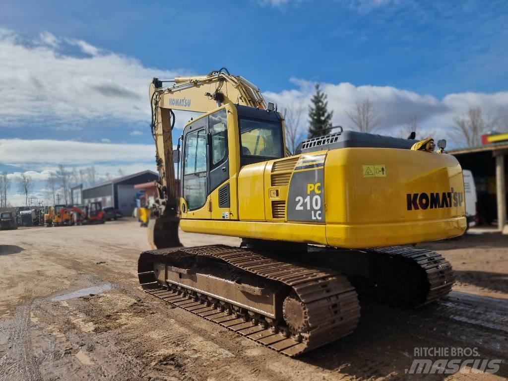 Komatsu PC 210 LC-8 Paletli ekskavatörler