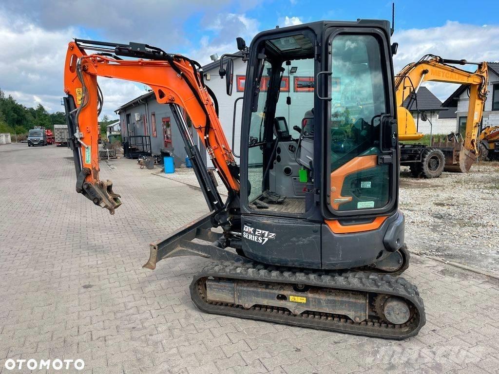Doosan DX 27 Z Mini ekskavatörler, 7 tona dek