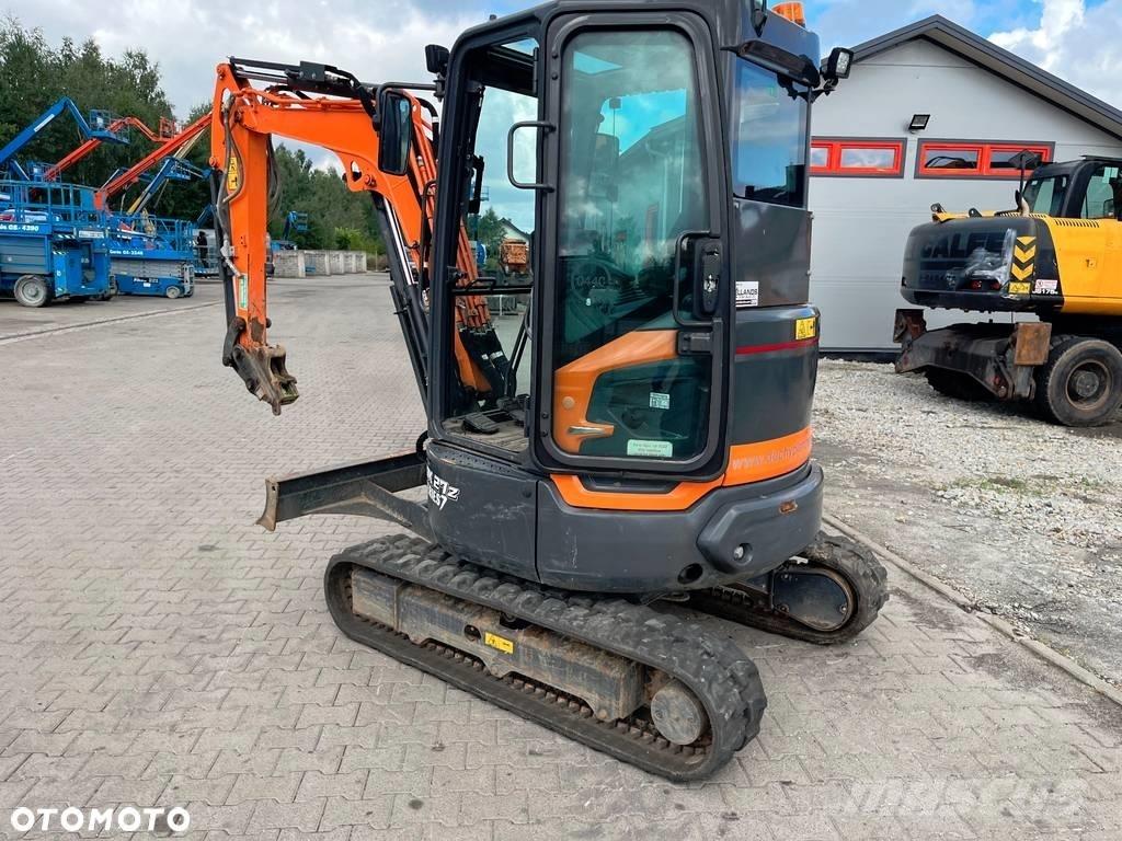 Doosan DX 27 Z Mini ekskavatörler, 7 tona dek